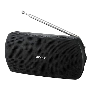 【中古】(似つかわしい)ソニー 携帯型ラジオ受信機 SRF-19 : 広々としたFM相応う FM/AM 黒いこと SRF-19 B