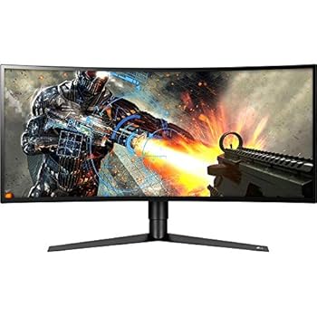 【中古】LG 34GK950G-B 34" UltraWide QHD Curved LED G-SYNC Gaming Monitor (2018 Model)｜ドリエム店