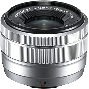 【中古】Fujinon XC15-45mmF3.5-5.6 OIS PZ レンズ - シルバー。
