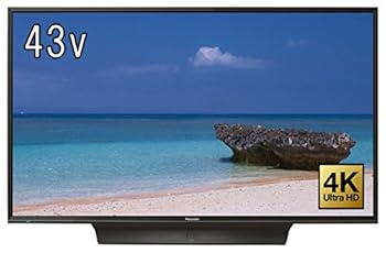 【中古】(良い)パナソニック 43V型 液晶テレビ ビエラ TH-43FX750 4K IPSパネル 転倒防止スタンド スマートテレビ (ネット動画対応)
