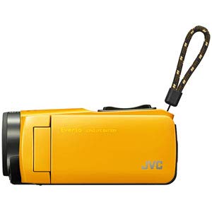 【中古】(良い)JVCKENWOOD JVC ビデオカメラ Everio 耐衝撃 耐低温 32GB イエロー GZ-F270-Y