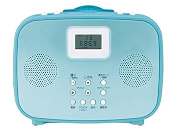 【中古】コイズミ シャワーCDラジオ ブルー SAD-4309/A