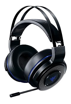 【中古】Razer Thresher 7.1 PS4 PS5 対応 Dolby 7.1ch サラウンドサウンド ワイヤレスヘッドセット 【日本正規代理店保証品】 RZ04-02230100-R3M1 ブラ