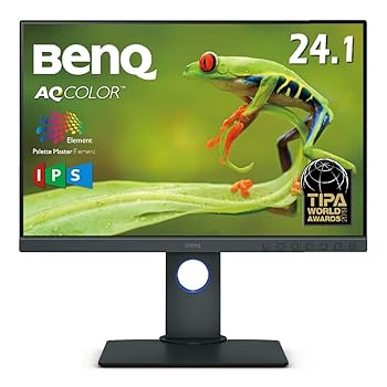 【中古】(良い)ベンキュージャパン BenQ AQCOLORシリーズ カラーマネジメントモニター SW240 (24.1インチ/WUXGA 1920 x1200/IPS/16:10/AdobeRGB 99%/DCI-P3 95%