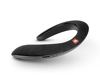 【中古】(好いたらしい)JBL SoundGear ウェアラブルネックスピーカー Bluetooth/apt-X相応う/31粍径金棒引き4基積み上げる 黒いこと JBLSOUNDGEARBLK【国内置き目品/製造業者 付
