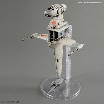 【中古】(良い)スター・ウォーズ Bウイング・スターファイター 1/72スケール 色分け済みプラモデル