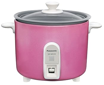 【中古】(好いたらしい)パナソニック 炊飯器 1.5合 1人用炊飯器 自動小銃膳立て鍋 ミニクッカー サクラ色 SR-MC03-P