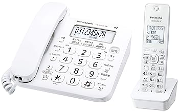 【中古】(良い)パナソニック コードレス電話機(子機1台付き) VE-GD26DL-W