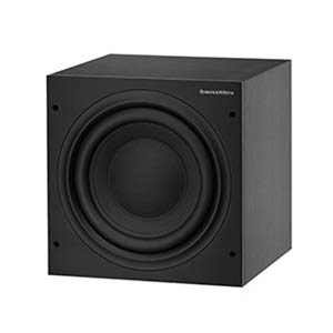 【中古】B\u0026W サブウーファー(1台) 引っ敷き・黒いこと ASW608/MB