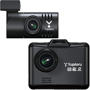 【中古】(良い)ユピテル 前後2カメラ ドライブレコーダー DRY-TW7500dP フロント200万画素 リア100万画素 ノイズ対策済 LED信号対応 専用microSD Gセンサー GPS