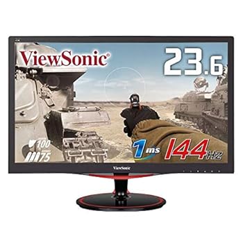 【中古】ViewSonic 23.6型 144Hz駆動 1ms フルHDゲーミングモニター 量販店限定モデル VX2458-MHD-7