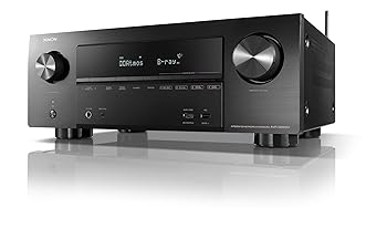 【中古】(良い)デノン Denon AVR-X2600 AVサラウンドレシーバー 7.2ch Dolby Atmos Height Virtualizer/ミドルクラス ブラック AVR-X2600HK