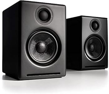 【中古】【国内置き目品】Audioengine オーディオ発動機 A2＋ワイヤレス・パワードスピーカー l Bluetooth aptX相応う・16bit DACアンプリファイアー内蔵(黒いこと)