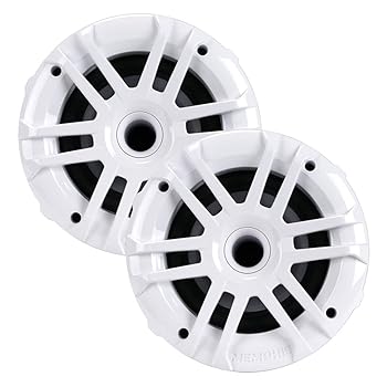 【中古】Memphis MXA82TW 8in 150W RMS マリンタワースピーカー (白いこと)