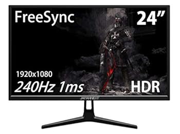 【中古】JN-24GT240FHDR [240Hz 1ms 24型ワイドFHD HDR対応LED液晶ゲーミングモニター FreeSync]