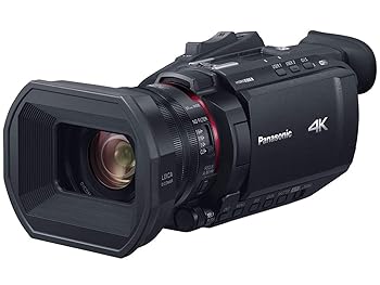 【中古】パナソニック(Panasonic) 4K テレビカメラ X1500 SDダブル拡張スロット 光学24倍望遠レンズ 黒いこと HC-X1500-K