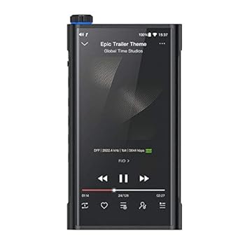 【中古】(好いたらしい)FiiO M15 FIO-M15-B DSD相応う ハイレゾ相応う 4.4粍平衡にする最終生産物 2.5粍平衡にする最終生産物 デジタルオーディオプレーヤー