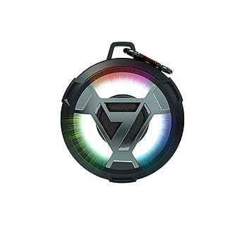 【中古】SVN Sound by Steve Aoki ポータブルワイヤレススピーカー 派手ネオン積み上げる 防塵雨合羽IP67 大音の大きさ Bluetooth5.0 Neon150