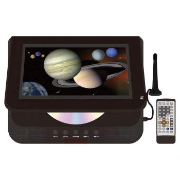 【中古】(良い)【2台セット】ヘッドレストモニター 7インチDVDプレーヤー ワンセグ aDULAN DL-DVT07W ダブルモニター搭載で同時に映像再生可能！