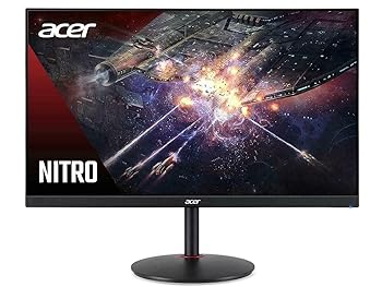 【中古】Acer Nitro XV270 Pbmiiprx 27インチ フルHD (1920 x 1080) IPS ゼロフレーム ゲーミングモニター AMD Radeon FreeSyncテクノロジー搭載 最大165|ドリエム店