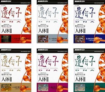 【中古】NHKスペシャル 驚異の小宇宙 人体III 遺伝子・DNA 1、2、3、4、5、6 [レンタル落ち] 全6巻セット [マーケットプレイスDVDセット商品]｜ドリエム店