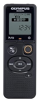 【中古】(良い)OM SYSTEM/オリンパス オリンパス usb_micro_b Voice Trek VN-551PC BLK 会議録音/議事録/証拠録音/授業録音/語学学習/カラオケ/メモ録/取材/イ
