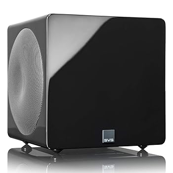 【中古】SVS 3000 マイクロシールドサブウーファー フルアクティブデュアル8in１番ウッド付き添い人 (ピアノグロスブラック)