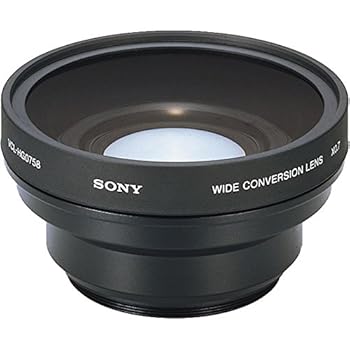 【中古】（好いたらしい）Sony VCLHG0758 高性能ワイドコンバージョンレンズ x0.7 差しわたし58粍水晶体用。