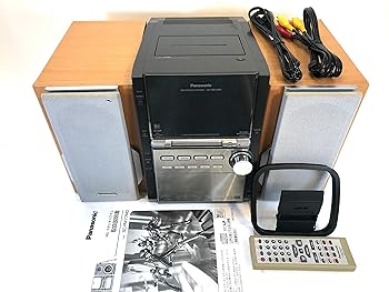 【中古】（良い）Panasonic SC-PM77MD-S MDステレオシステム (シルバー)