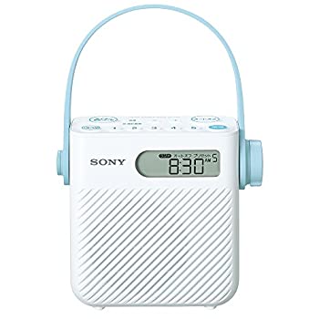 【中古】ソニー SONY シャワーラジオ受信機 FM/AM/広広としたFM相応う 防滴操作手順 ICF-S80