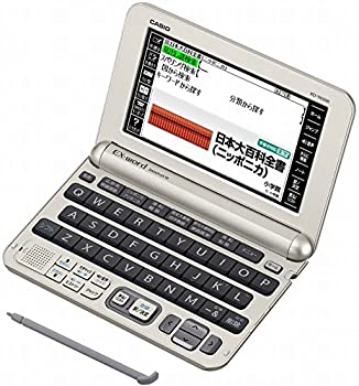 【中古】カシオ 電子辞書 エクスワード 生活・教養モデル XD-Y6500GD ゴールド コンテンツ140|ドリエム店