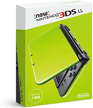【中古】Newニンテンドー3DS LL ライム&times;ブラック｜ドリエム店