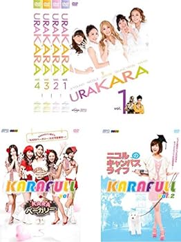 【中古】URAKARA 全4巻 + KARAFULL 全2巻 [レンタル落ち] 全6巻セット [DVDセット商品]｜ドリエム店