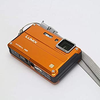 【中古】パナソニック デジタル写真機 ルミックス サンライズオレンジ DMC-FT2-D