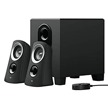 【中古】ロジクール PCスピーカー パソコン用 Z313 ブラック ステレオ 2.1ch サブウーファー付属 3.5mm入力対応 国内正規品