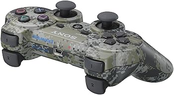 【中古】ワイヤレスコントローラ (DUALSHOCK3) アーバンカモフラージュ