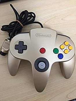 【中古】コントローラー　Bros　ゴールド　N64 任天堂　６４　コントローラ