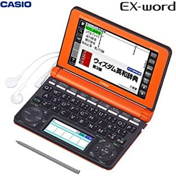 【中古】カシオ計算機 陰電子字引き EX-word XD-N4850 (150コンテンツ/高校生ひな形/オレンジ色) XD-N4850RG