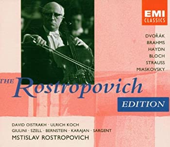 【中古】(非常に良い)Rostropovich As Cellist［CD］