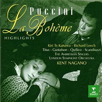 【中古】(非常に良い)Puccini;La Boheme [CD]