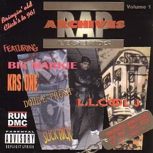 【中古】(非常に良い)Rap Archive Legends Vol.1 [CD]