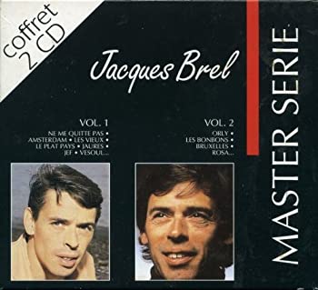 【中古】(非常に良い)Jacques Brel Vol. 1&2 [CD]｜ドリエム店