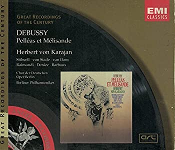 【中古】(非常に良い)Great Recordings Of The Century - Debussy: Pelleas Et Melisande / Karajan Von Stade Stilwell Van Dam et al［CD］
