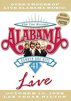 【中古】(非常に良い)Alabama - For the Record: 41 Number One Hits Live [DVD] [Import]