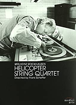 【中古】(非常に良い)Karlheinz Stockhausen: Helicopter String Quartet [DVD] [Import]｜ドリエム店