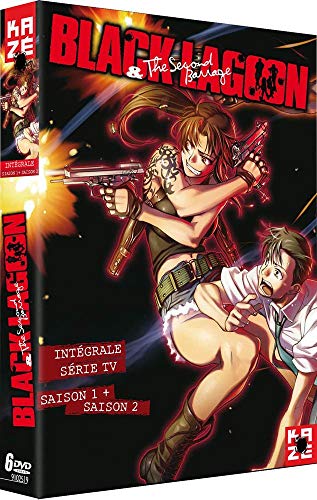 【中古】(非常に良い)ブラックラグーン 1期+2期 コンプリート DVD-BOX （全24話, 576分） アニメ [DVD] [Import]｜ドリエム店