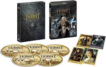 【中古】(非常に良い)ホビット 決戦のゆくえ エクステンデッド・エディション ブルーレイ版(初回限定生産/5枚組/デジタルコピー付) [Blu-ray]