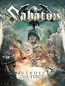 【中古】(非常に良い)サバトン/ヒーローズ・オン・ツアー【初回限定盤DVD2枚組+CD(ヴァッケン・ライヴ)/日本語解説書封入】
