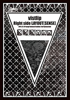 【中古】(非常に良い)vistlip LIVE DVD 【Right side LAYOUT [SENSE]】 2015.12.18@Yoyogi National Studium 2nd Gymnasium