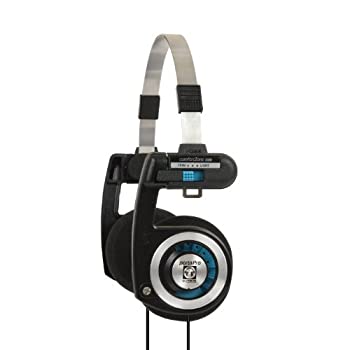 【中古】【国内定まり品】KOSS 公々然たる型オーバーヘッドヘッドホン 折りたたみ式 PORTAPRO
